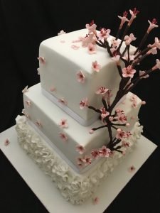 Tarta de boda japonesa
